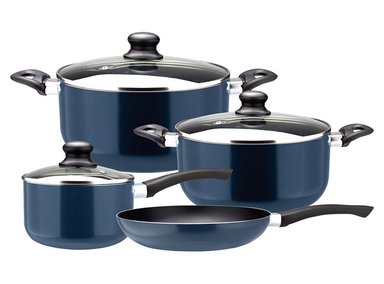BATERÍA DE COCINA MARMICOC SLIDE AZUL 7 PIEZAS - 2