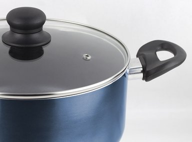 BATERÍA DE COCINA MARMICOC SLIDE AZUL 7 PIEZAS - 8