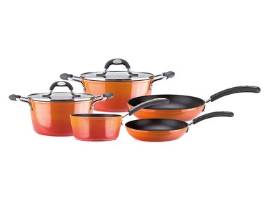 BATERÍA DE COCINA MARMICOC FUEGO 7 PIEZAS - 1