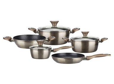 BATERÍA DE COCINA MARMICOC CHAMPAGNE 8 PIEZAS - 1