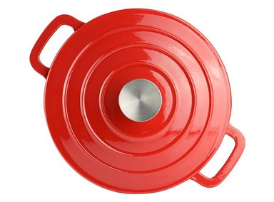 OLLA GUISERA MAGEFESA FERRO 24 ROJO - 2