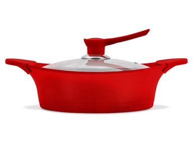 BATERÍA DE COCINA BOHLIER ROJO 6 PIEZAS - 4