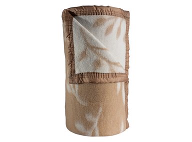 FRAZADA ANDES  RAMA JACQUARD BEIGE KING - 2
