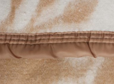 FRAZADA ANDES  RAMA JACQUARD BEIGE KING - 3