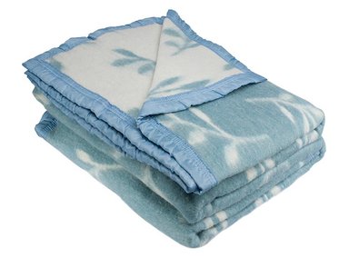 FRAZADA ANDES  RAMA JACQUARD CELESTE KING - 1