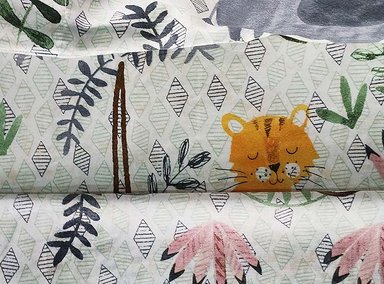 JUEGO DE SÁBANAS ILLUSIONS INFANTIL JUNGLE 144H 1 PL - 3