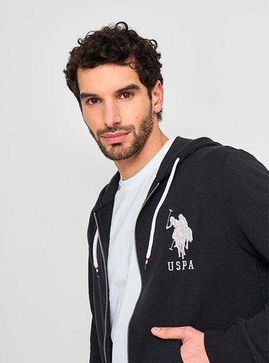 POLERÓN HOMBRE US POLO ASSN FULL ZIPPER - 3
