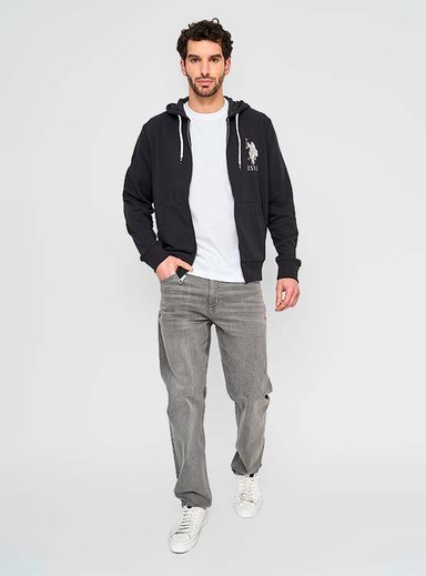 POLERÓN HOMBRE US POLO ASSN FULL ZIPPER - 4
