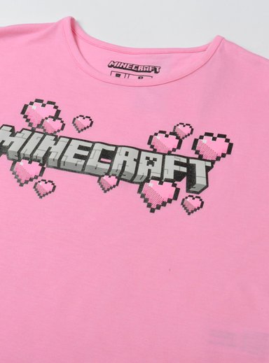 POLERA NIÑA MINECRAFT - 3