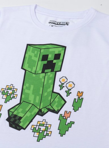 POLERA NIÑA MINECRAFT - 3