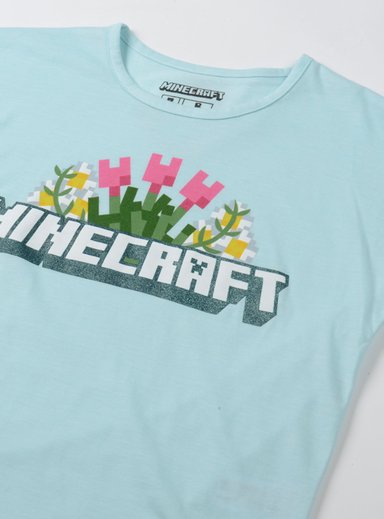 POLERA NIÑA MINECRAFT - 3