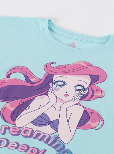 POLERA MANGA CORTA NIÑA PRINCESAS - 3