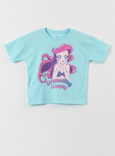 POLERA MANGA CORTA NIÑA PRINCESAS - 1