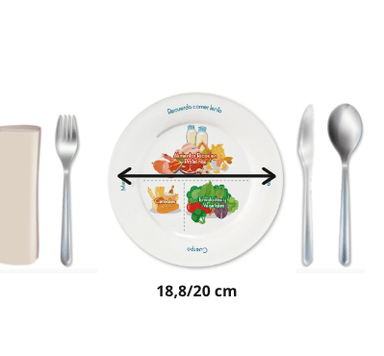 PLATO BARIÁTRICO + BOWL + TAZA DE LOZA PARA PACIENTES BARIÁTRICOS - 6