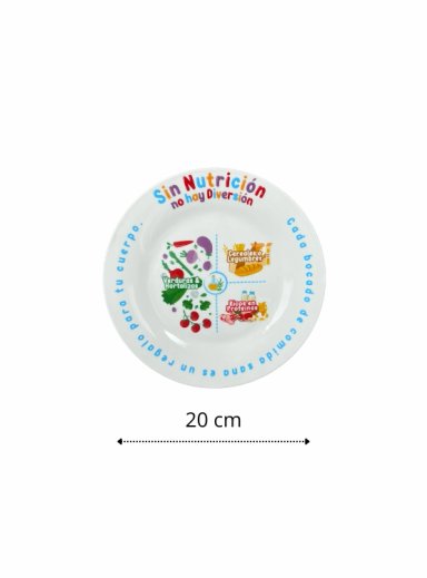 PACK BARIATRICA Y FAMILIA VITA PORCION™ | PLATOS PARA CONTROL DE PORCIONES - 5