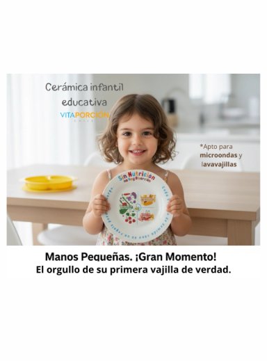 PACK BARIATRICA Y FAMILIA VITA PORCION™ | PLATOS PARA CONTROL DE PORCIONES - 8