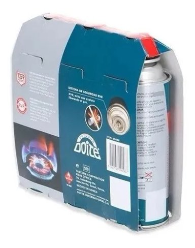 PACK GAS DOITE PROPANO BUTANO COCINILLA SOPLETE ENCIMERA 227 - 2