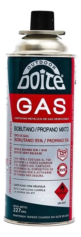 GAS DOITE PROPANO BUTANO COCINILLA SOPLETE 227 UNIDAD - 1