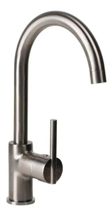 LLAVE LAVACOPAS ACERO INOXIDABLE FRIA CALIENTE TAUMM 30CM - 1
