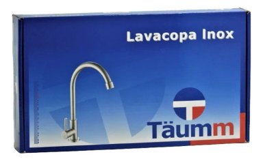 LLAVE LAVACOPAS ACERO INOXIDABLE FRIA CALIENTE TAUMM 30CM - 3