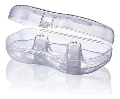 PROTECTOR PEZONERAS PARA LACTANCIA SILICONA UN PAR CON CAJA - 3