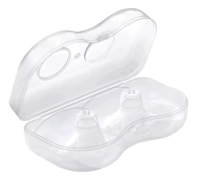 PROTECTOR PEZONERAS PARA LACTANCIA SILICONA UN PAR CON CAJA - 5