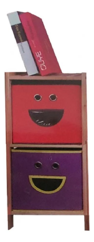 ESTANTE INFANTIL ORGANIZADOR DE JUGUETES REPISA 64X29X60CM - 1