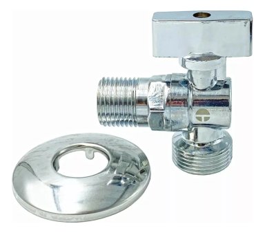 LLAVE ANGULAR LAVADORA LAVADERO 1/2 HE X 3/4 HE TAUMM - 1