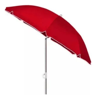 QUITASOL RECLINABLE UV KLIMBER PARAGUAS ROJO 180CM - 2