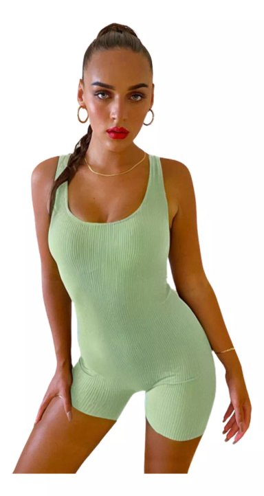 ENTERITO FITNESS BODY MODELADOR MONO UNA PIEZA JUMPSUIT Y02 - 2