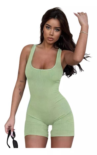 ENTERITO FITNESS BODY MODELADOR MONO UNA PIEZA JUMPSUIT Y02 - 3