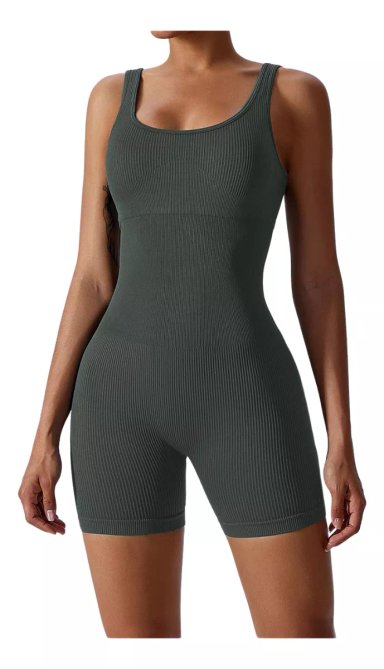 ENTERITO FITNESS BODY MODELADOR MONO UNA PIEZA JUMPSUIT Y02 - 1