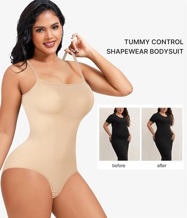 BODY MUJER AJUSTABLE MODELADOR COMPRESIÓN CALCE COMODO 826 - 4