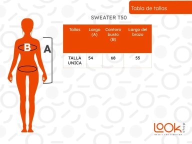 SWEATER BEATLE LANA MUJER CUELLO ALTO DOBLE OTOÑO INVIERNO T50 - 4