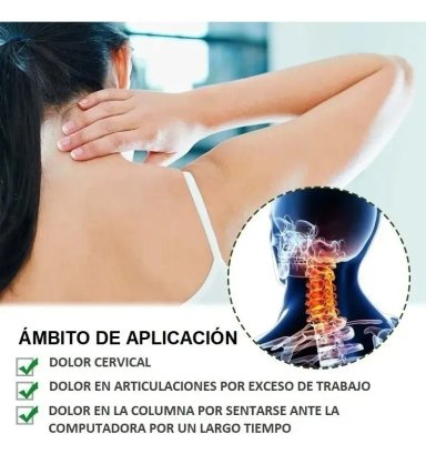 PACK 48 PARCHES  ELIMINA DOLOR CERVICAL, CUELLO, HOMBRE 808 - 3
