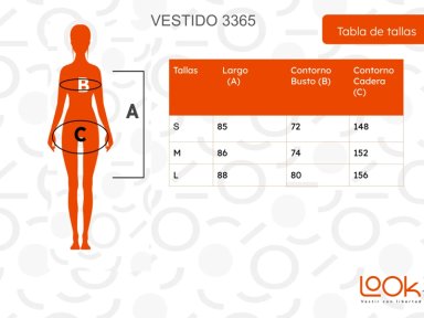 VESTIDO CORTO MUJER, ESCOTE CUADRADO Y BRETELES AJUSTABLES 3365 - 4