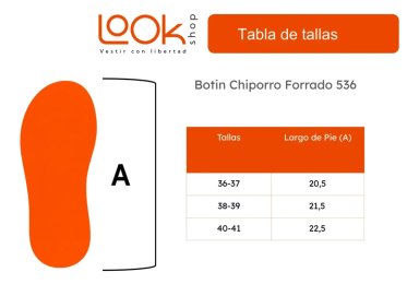 BOTIN CHIPORRO FORRADO HOMBRE MUJER Y NIÑOS. BOTA INVIERNO 536 - 8