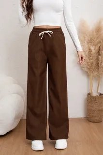 PANTALON MUJER RECTO TIRO ALTO. WIDE. COLORES 115 - 4