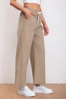 PANTALON MUJER RECTO TIRO ALTO. WIDE. COLORES 115 - 3