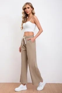 PANTALON MUJER RECTO TIRO ALTO. WIDE. COLORES 115 - 5
