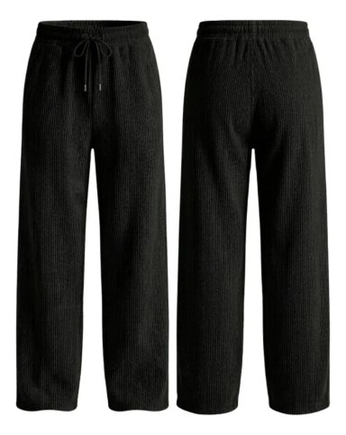PANTALON MUJER RECTO, BUZO JOGGER VERSATIL, INTERIOR POLAR 0004 - 5