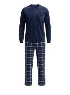 PIJAMA HOMBRE MICROPOLAR INVIERNO TERMICO 2 PIEZAS 5385 - 5
