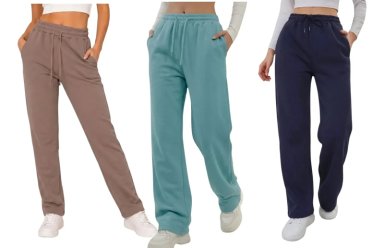 PACK 3 JOGGER BUZO MUJER. PANTALON RECTO FORRO POLAR OFERTA 138 - 1