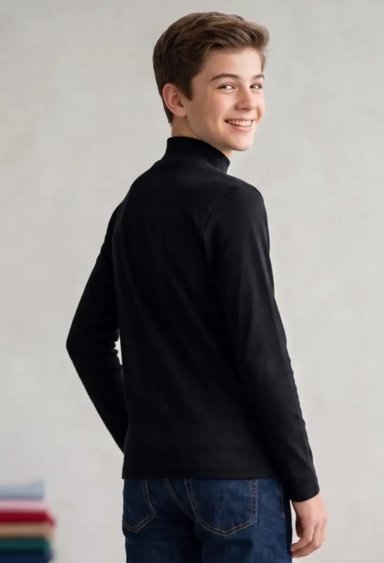 CAMISETA BEATLE HOMBRE JUVENIL. ALGODON MANGA LARGA 9670 - 3