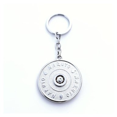 LLAVERO METALICO PREMIUM SASUKE NARUTO ANIME 5CM - 3