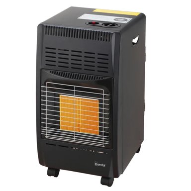 ESTUFA INFRARROJA A GAS CALEFACCION 5 KILOS NEGRO KG-5 KENDAL - 1