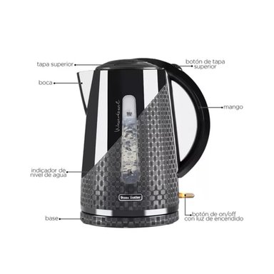 HERVIDOR ELECTRICO 2000ML ELEGANTE DUNKEL17P URSUS TROTTER - 4