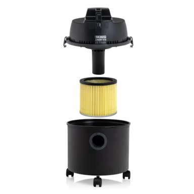 ASPIRADORA TAMBOR 16L 1500W POLVO AGUA NEGRO TH-1516 THOMAS - 5