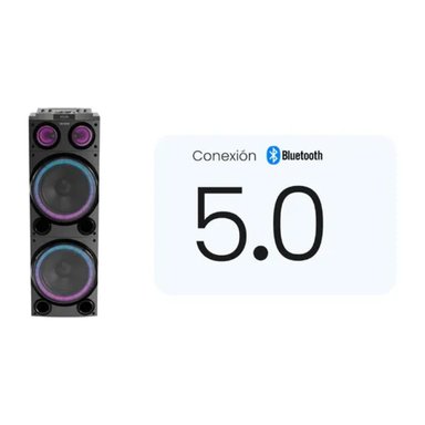 PARLANTE KARAOKE BLUETOOTH USB 100W TWS AWPOC14 AIWA - 3