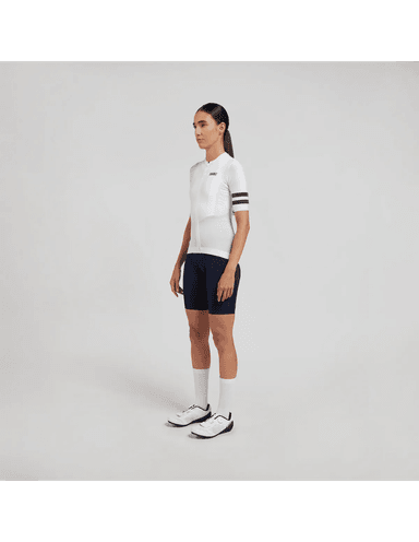 TRICOTA CAMISETA CICLISMO MUJER SOLID CHALK W - 3